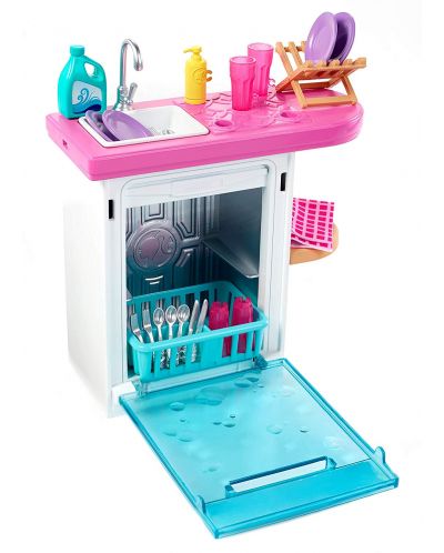 Игрален комплект Mattel Barbie - Кухня        - 4